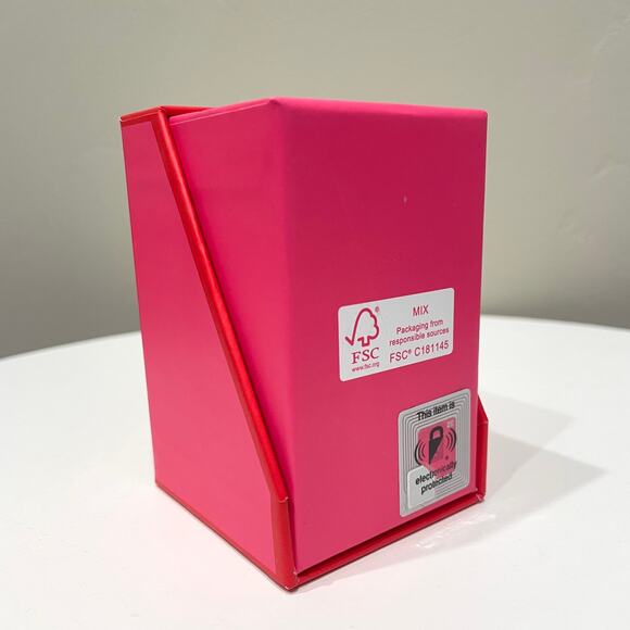 NEW House of Harlow 1960 Gold Tone Hoop Earrings with Brass and Glass Stones - Picture 5 of 5